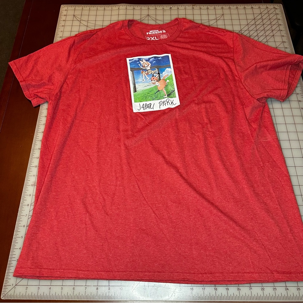 Kemono friends 2 t shirt, size 2XL loot, crate, exclusive, hard to get anime